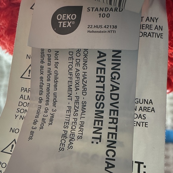 Sanrio hello kitty fuzzy red dress plush pillow buddy . New without tags - Picture 10 of 12